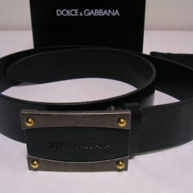 DOLCE&GABBANA(ドルチェアンドガッバーナ)の値下6万 新品 DOLCE＆GABBANA(ドルチェ＆ガッバーナ)ベルト 85 メンズのファッション小物(ベルト)の商品写真