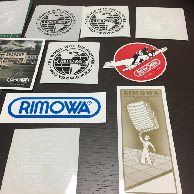 RIMOWA(リモワ)のRIMOWA リモワ シール ステッカー 11枚セット インテリア/住まい/日用品の文房具(シール)の商品写真