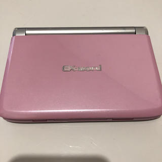 カシオ(CASIO)の人気色ピンク 学習電子辞書 sw4850 トーイックから受験まで幅広く活用✳︎(電子ブックリーダー)