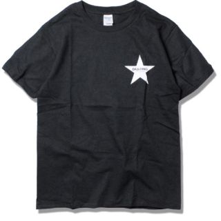 エックスガール(X-girl)のDrawing STAR Tシャツ スター  Lサイズ ブラック (Tシャツ(半袖/袖なし))