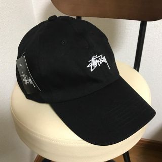 STUSSY - 新品 stussy キャップ 黒の通販｜ラクマ