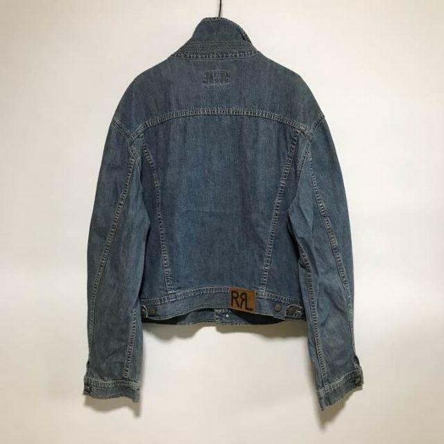 RRL - RRL USA製 デニムジャケット ダブルアールエル 三ツ星黒タグの