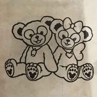 切り絵 ディズニー ダッフィー シェリーメイの通販 ラクマ