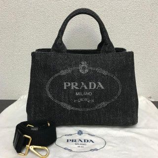 プラダ(PRADA)の専用  プラダ　カナパ　トートバッグ　グレー　デニム(トートバッグ)