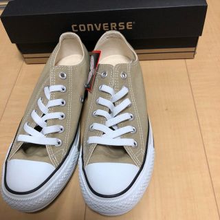 コンバース(CONVERSE)のコンバース♡ベージュ♡24.5(スニーカー)