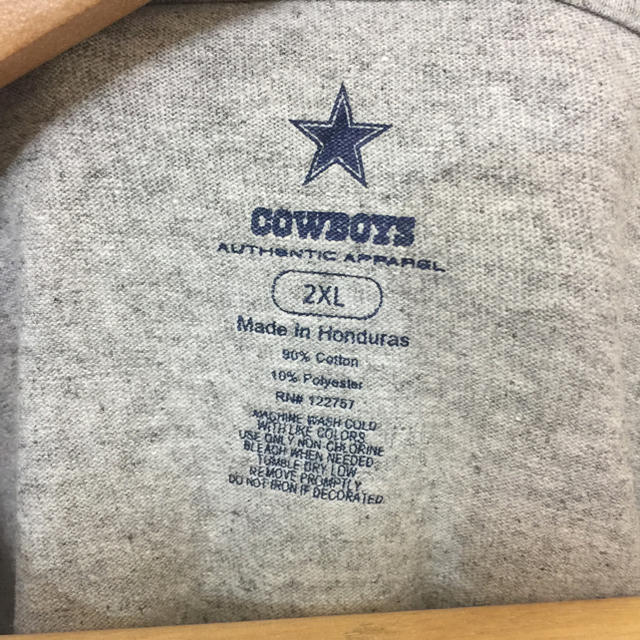 DALLAS COWBOYSダラスカウボーイズNFLアメフトT 2XL US古着 メンズのトップス(Tシャツ/カットソー(半袖/袖なし))の商品写真