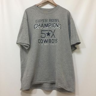 DALLAS COWBOYSダラスカウボーイズNFLアメフトT 2XL US古着(Tシャツ/カットソー(半袖/袖なし))