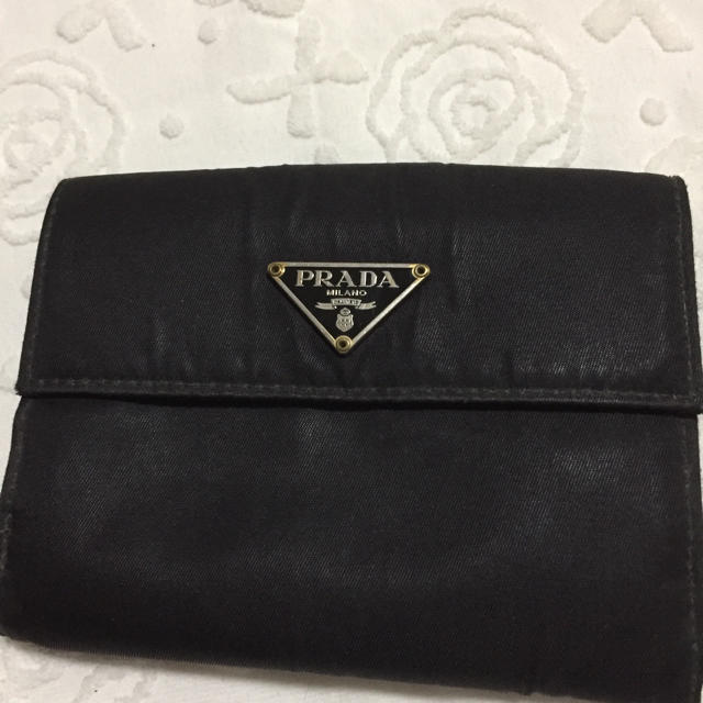 PRADA(プラダ)のプラダ 二つ折り財布 レディースのファッション小物(財布)の商品写真