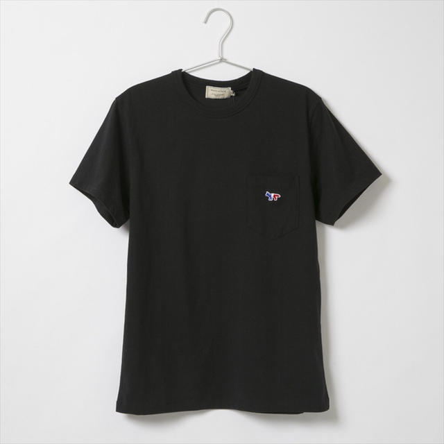 新品未使用✨MAISON KITSUNE・ BLACK・ＸＳ・半袖・黒・キツネ