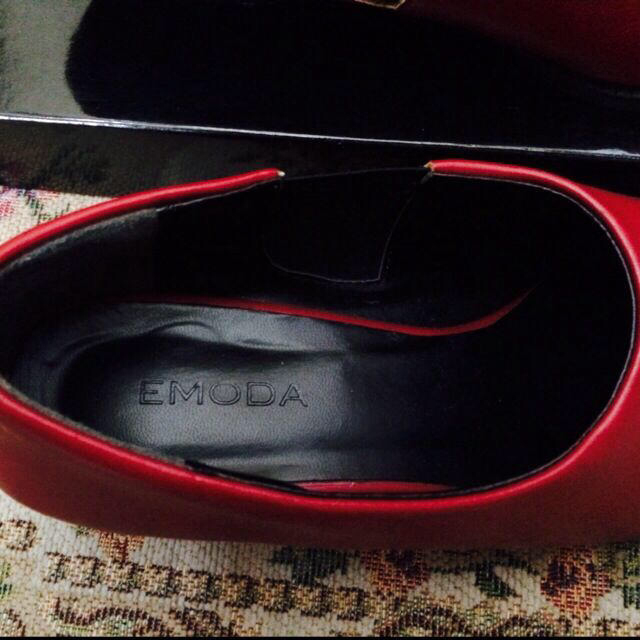 EMODA(エモダ)のトレンドサイドゴアブーツ♡ボルドーカラー レディースの靴/シューズ(ブーツ)の商品写真