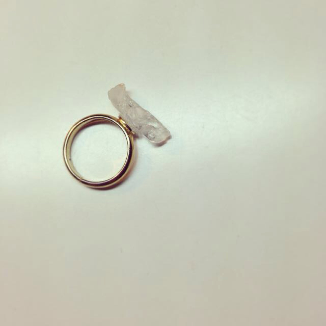 Crystal ring レディースのアクセサリー(リング(指輪))の商品写真