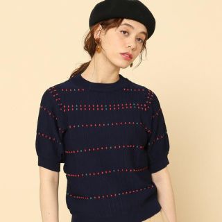 ロペピクニック(Rope' Picnic)の新品✨ロペピクニック☆五分袖ニット(ニット/セーター)