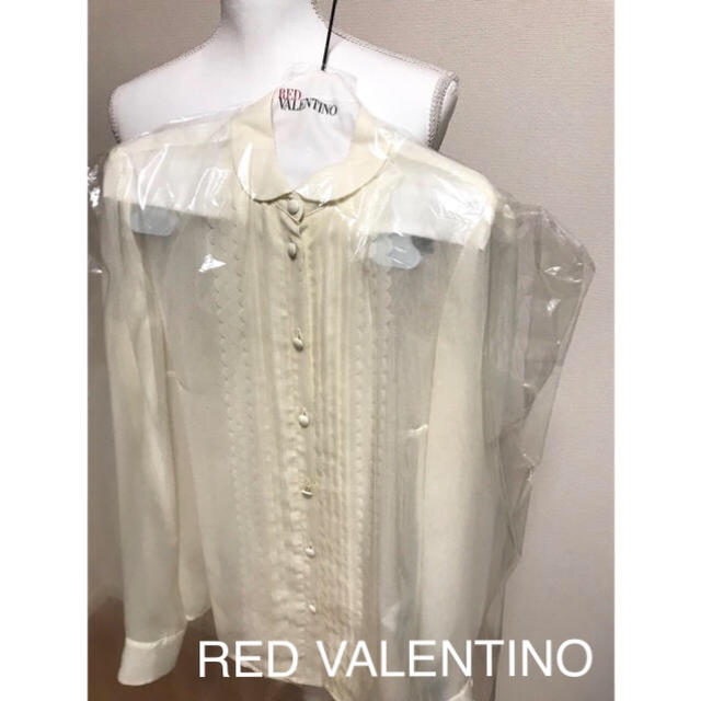 RED VALENTINO(レッドヴァレンティノ)の専用です❗️RED VALENTINO シースルーブラウス レディースのトップス(シャツ/ブラウス(半袖/袖なし))の商品写真