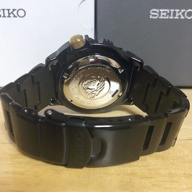 SEIKO(セイコー)の⭐️超美品⭐️SEIKO PROSPEX ブラック シャークトゥース‼️ メンズの時計(腕時計(アナログ))の商品写真