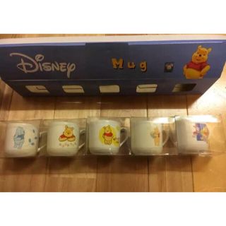 ディズニー(Disney)の★新品★プーさん マグカップ ミニ×5(グラス/カップ)