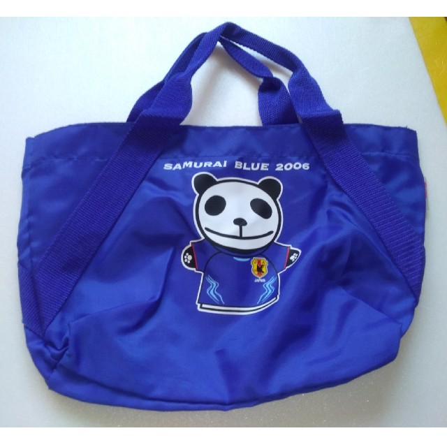 キリン(キリン)の未使用　SAMURAI BLUE 2006　サッカー　バック　JFA 　非売品 エンタメ/ホビーのコレクション(ノベルティグッズ)の商品写真