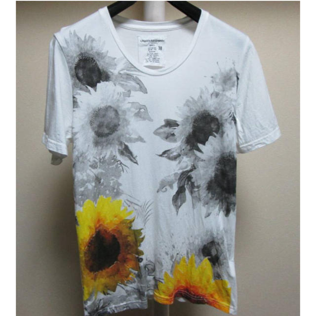 URBAN RESEARCH(アーバンリサーチ)のX-10 アーバンリサーチ プリントTシャツ ひまわり メンズのトップス(Tシャツ/カットソー(半袖/袖なし))の商品写真