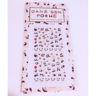 フランシュリッペ(franche lippee)のフランシュリッペのネイルシール☆パンダ🐼(ネイル用品)