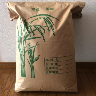 Ｈ29年産こしひかり、白米(無洗米)20kg(米/穀物)