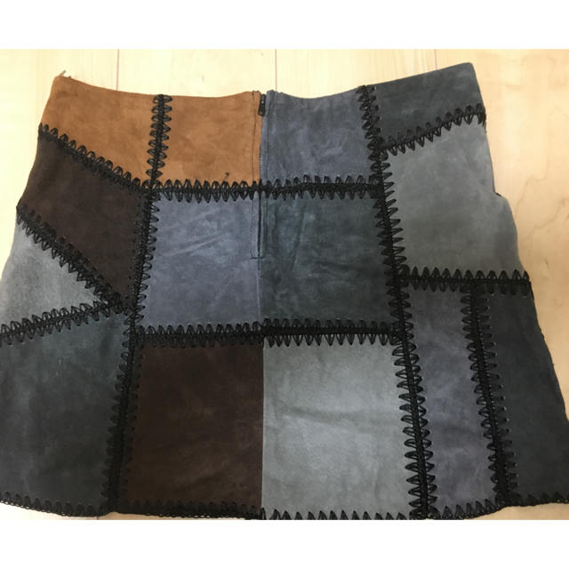 ZARA(ザラ)のザラ パチワーク スカート  レディースのスカート(ミニスカート)の商品写真