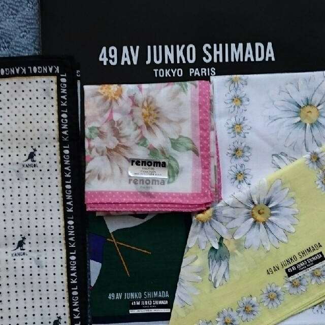 JUNKO SHIMADA(ジュンコシマダ)の【mirukorin様専用】49AV 他ハンカチセット      レディースのファッション小物(ハンカチ)の商品写真