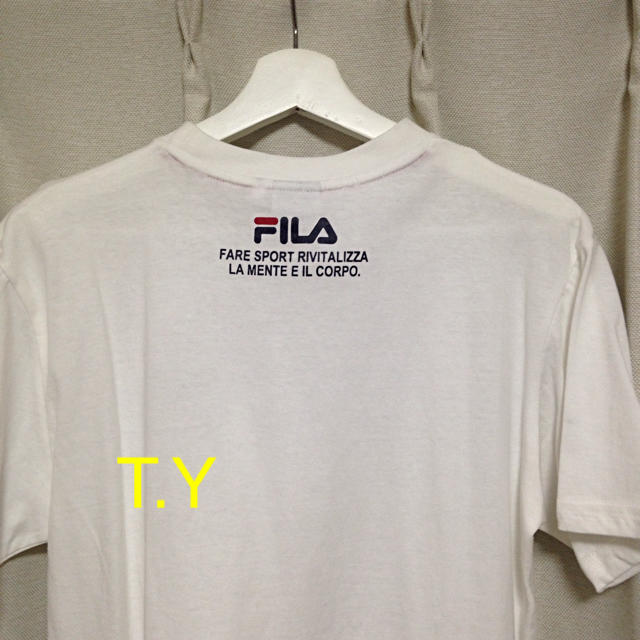 FILA(フィラ)のFILA Tシャツ ViS EMODA 等好きな方に メンズのトップス(Tシャツ/カットソー(半袖/袖なし))の商品写真