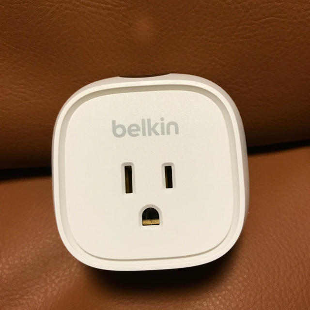 BELKIN WEMO INSIGHT SWITCH 電源遠隔オンオフ スマホ/家電/カメラの生活家電(変圧器/アダプター)の商品写真