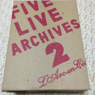 ラルクアンシエル(L'Arc～en～Ciel)のL’Arc-en-Ciel / FIVE LIVE ARCHIVES 2(ミュージック)