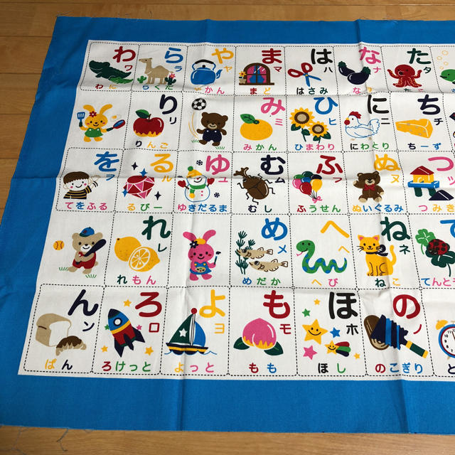 あいうえおひょう あいうえお表 ひらがな表 知育 幼稚園 保育園 子供部屋 生地の通販 By Miyu S Shop ラクマ あいうえおひょう あいうえお表 ひらがな表 知育 幼稚園 保育園 子供部屋 生地の通販 By Miyu S Shop ラクマ
