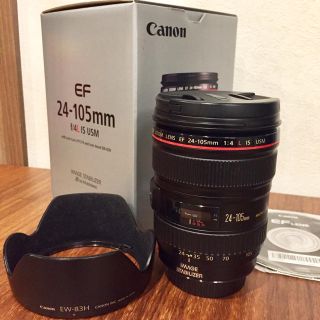 キヤノン(Canon)の◆美品◆CANON EF24-105mm F4L IS USM◆キャノン◆(レンズ(ズーム))