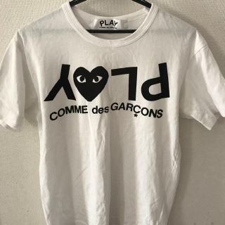 コムデギャルソン(COMME des GARCONS)の【美品】コム・デ・ギャルソン プレイ Tシャツ M メンズ(Tシャツ/カットソー(半袖/袖なし))