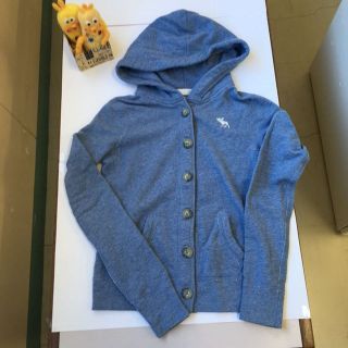 アバクロンビーアンドフィッチ(Abercrombie&Fitch)のアバクロンビーＫＩＤＳジャケット前ボタンＸＬサイズ１５０ｃｍ程度細身女性もＯＫ(その他)