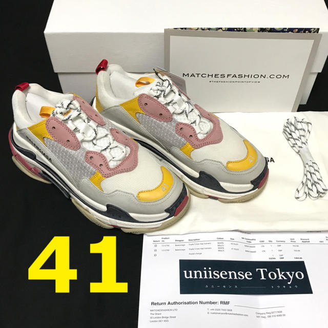 Balenciaga(バレンシアガ)の正規新品 BALENCIAGA TRIPLE S バレンシアガ トリプルS 41 メンズの靴/シューズ(スニーカー)の商品写真