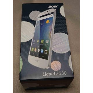 エイサー(Acer)のAcer Liquid Z530 ホワイト SIMフリー 新品(スマートフォン本体)