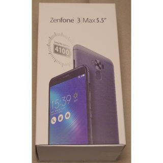 エイスース(ASUS)のZenFone 3 Max ZC553KL　グレー　SIMフリー 新品(スマートフォン本体)