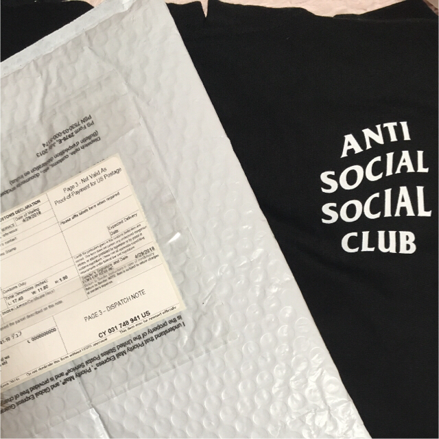 ANTI(アンチ)のanti social social club パーカー メンズのトップス(パーカー)の商品写真