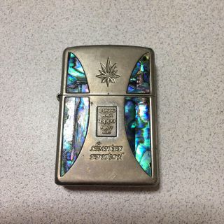 ジッポー(ZIPPO)のジッポ シェル シルバー ライター(タバコグッズ)