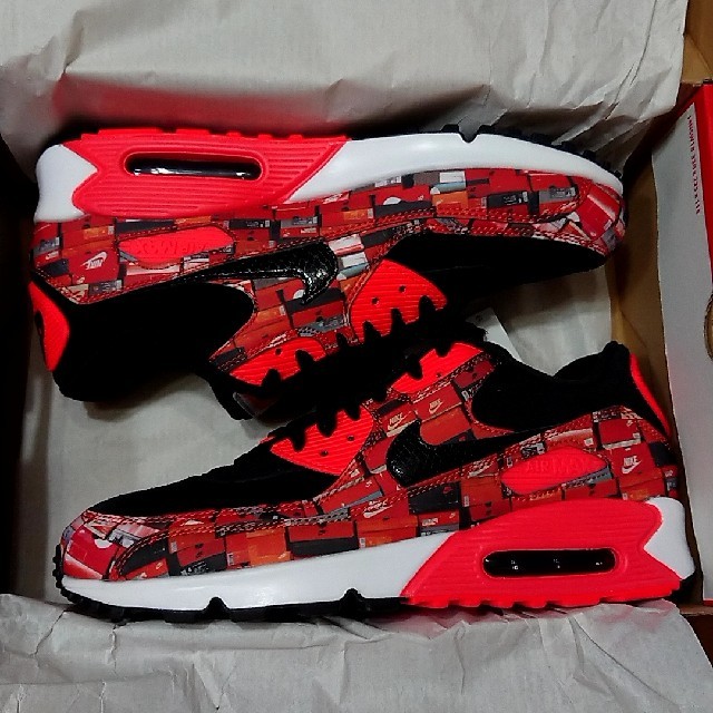 NIKE AIR MAX 90 PRNT atmos 27 エアマックススニーカー