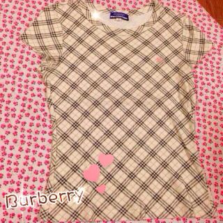 バーバリー(BURBERRY)の定番バーバリーチェック❤︎カットソー(Tシャツ(半袖/袖なし))