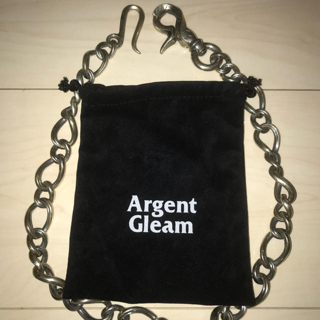 Argent GleamウォレットチェーンGHOST