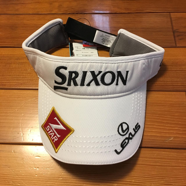 テニス サンバイザー SRIXON スリクソン - テニス