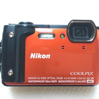 ニコン(Nikon)のエデ様専用☆NIKON(ニコン) W300 防水カメラ 保証4年有り(コンパクトデジタルカメラ)