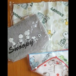 スヌーピー(SNOOPY)のスヌーピー　非売品　バッグ　幼稚園　USJ 　タオル　ファイル  ミスド　福袋(キャラクターグッズ)