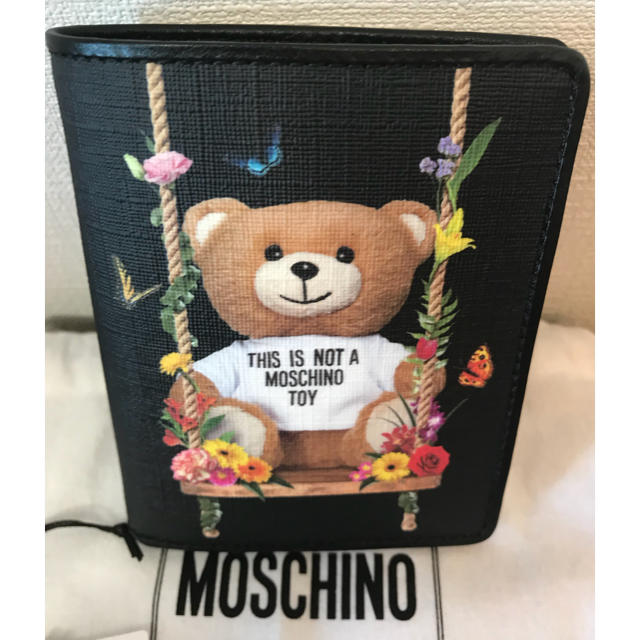 MOSCHINO(モスキーノ)の新品🖤モスキーノ🖤テディベア二つ折り財布 レディースのファッション小物(財布)の商品写真