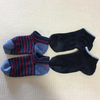 ユニクロ(UNIQLO)のUNIQLO スニーカーソックス   靴下  16〜21cm  ユニクロ 男(靴下/タイツ)
