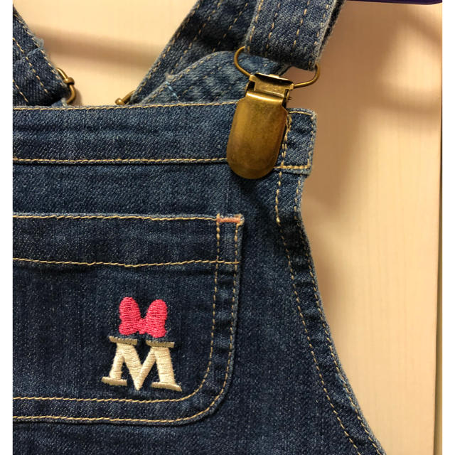 Disney(ディズニー)のミニーちゃん🎀 サロペットスカート キッズ/ベビー/マタニティのキッズ服女の子用(90cm~)(スカート)の商品写真