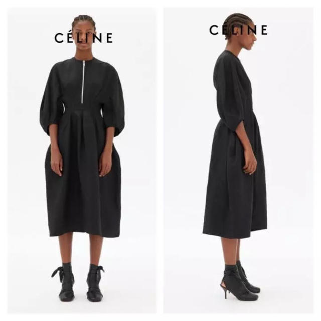 celine(セリーヌ)のセリーヌ ワンピースドレス 超美品 2018SS完売品‼︎ レディースのワンピース(ロングワンピース/マキシワンピース)の商品写真