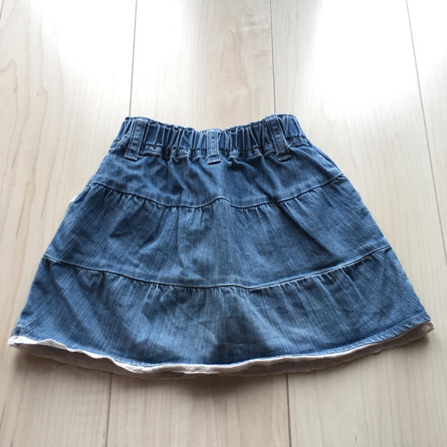 daddy oh daddy(ダディオーダディー)のdaddy oh daddy☆デニムスカート キッズ/ベビー/マタニティのキッズ服女の子用(90cm~)(その他)の商品写真