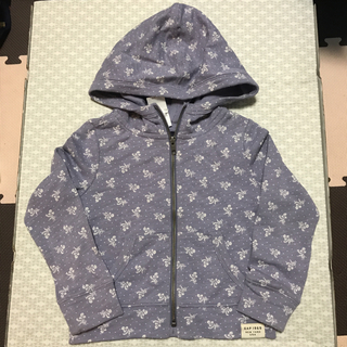 ギャップキッズ(GAP Kids)のGap ラベンダー色 パーカー 110㎝(ジャケット/上着)