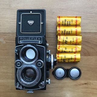 ぴちゃ様専用 Rolleiflex 3.5F プラナー6枚玉 T4 OH済(フィルムカメラ)